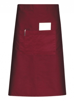 Half Body Apron maroon